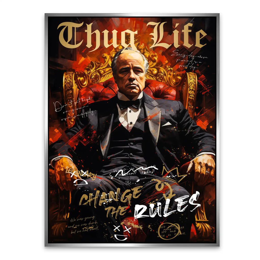 Godfather Rules AluDibond Bild INGALERIE