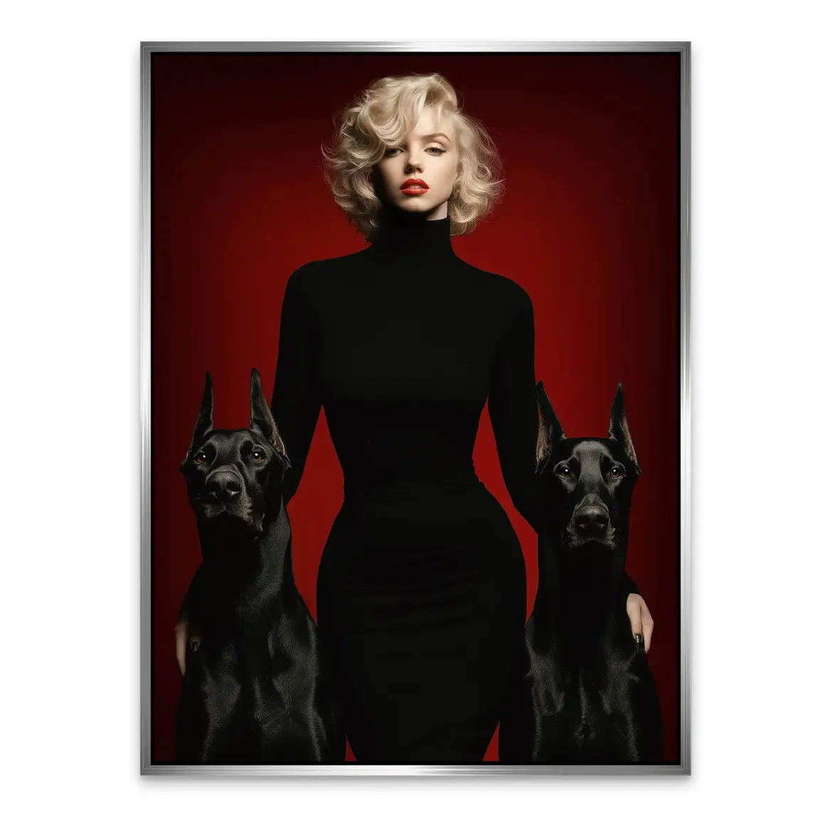 Majesty Marilyn Monroe Alu Dibond Bild