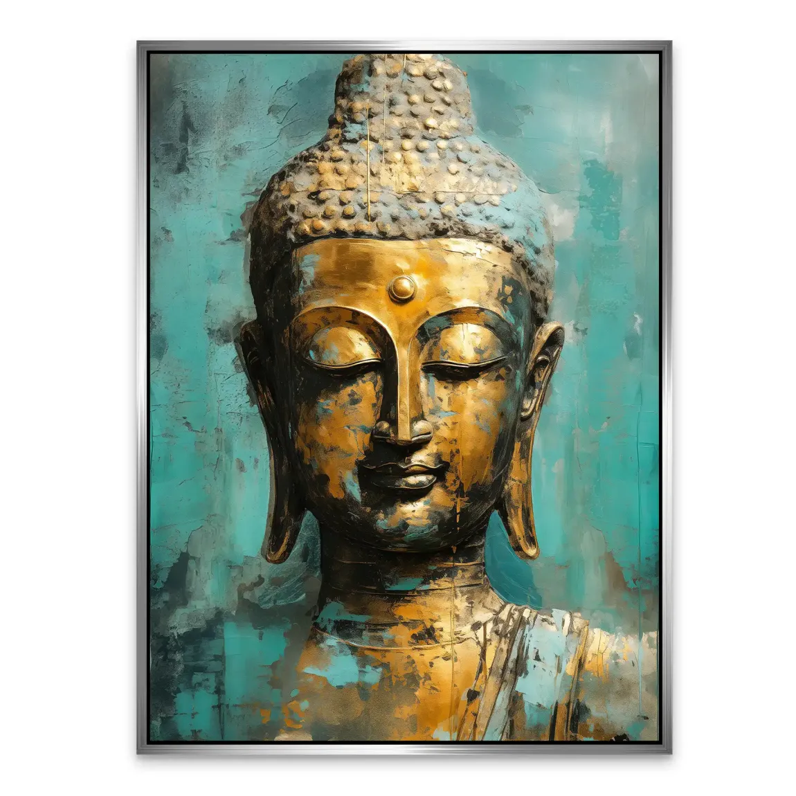 Buddha Essence Alu Dibond Bild INGALERIE