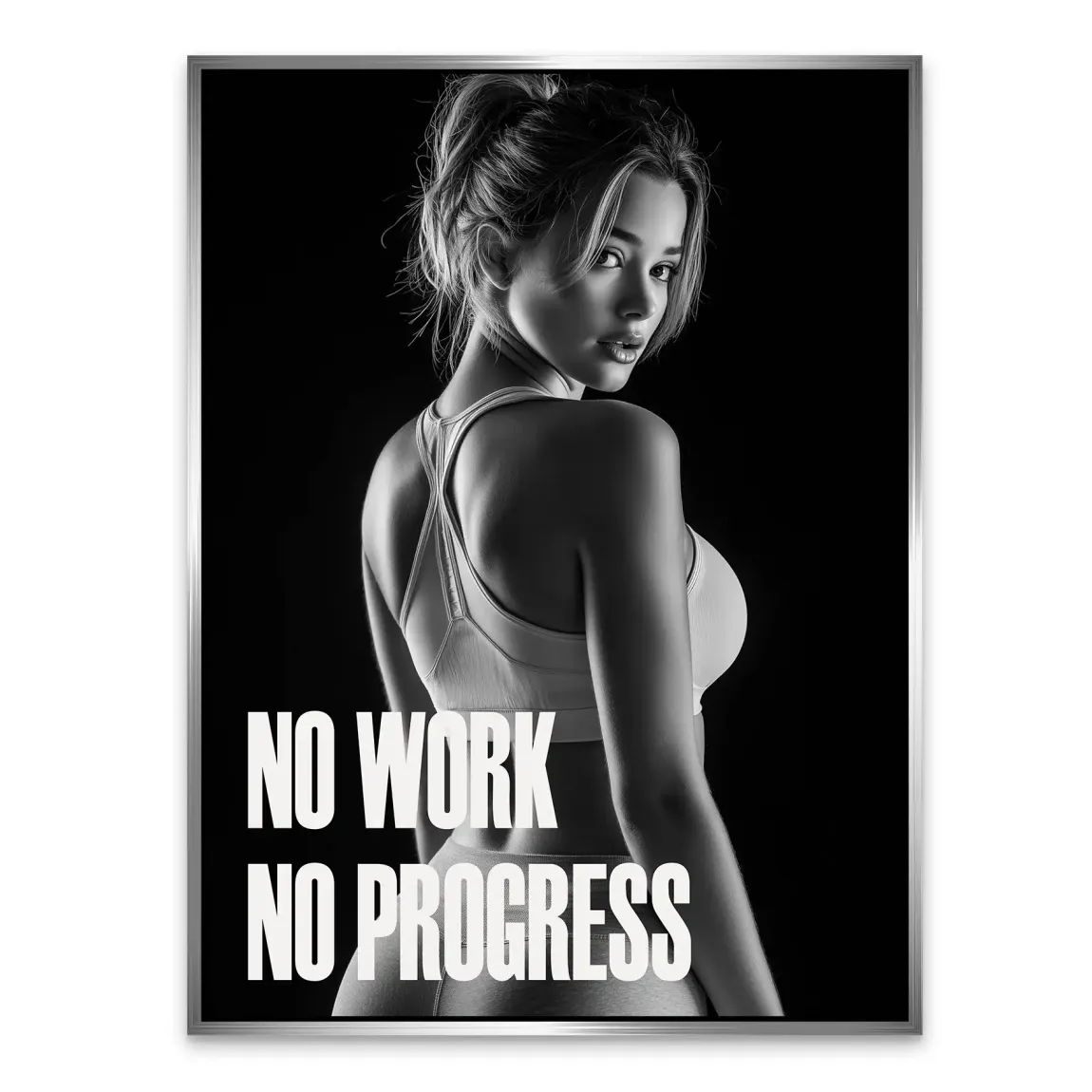 Progress Training Alu Dibond Bild