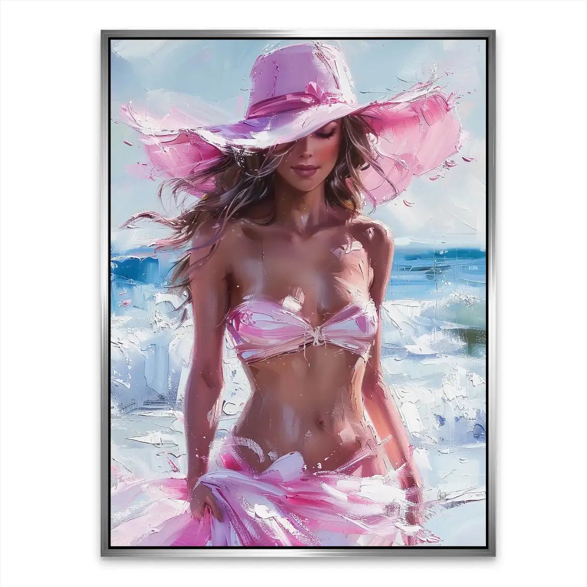 Summer Beach Beauty Nr.3 Alu Dibond Bild INGALERIE