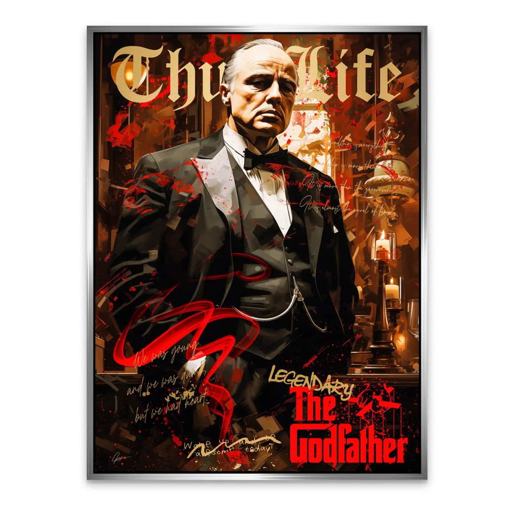 The Godfather AluDibond Bild INGALERIE