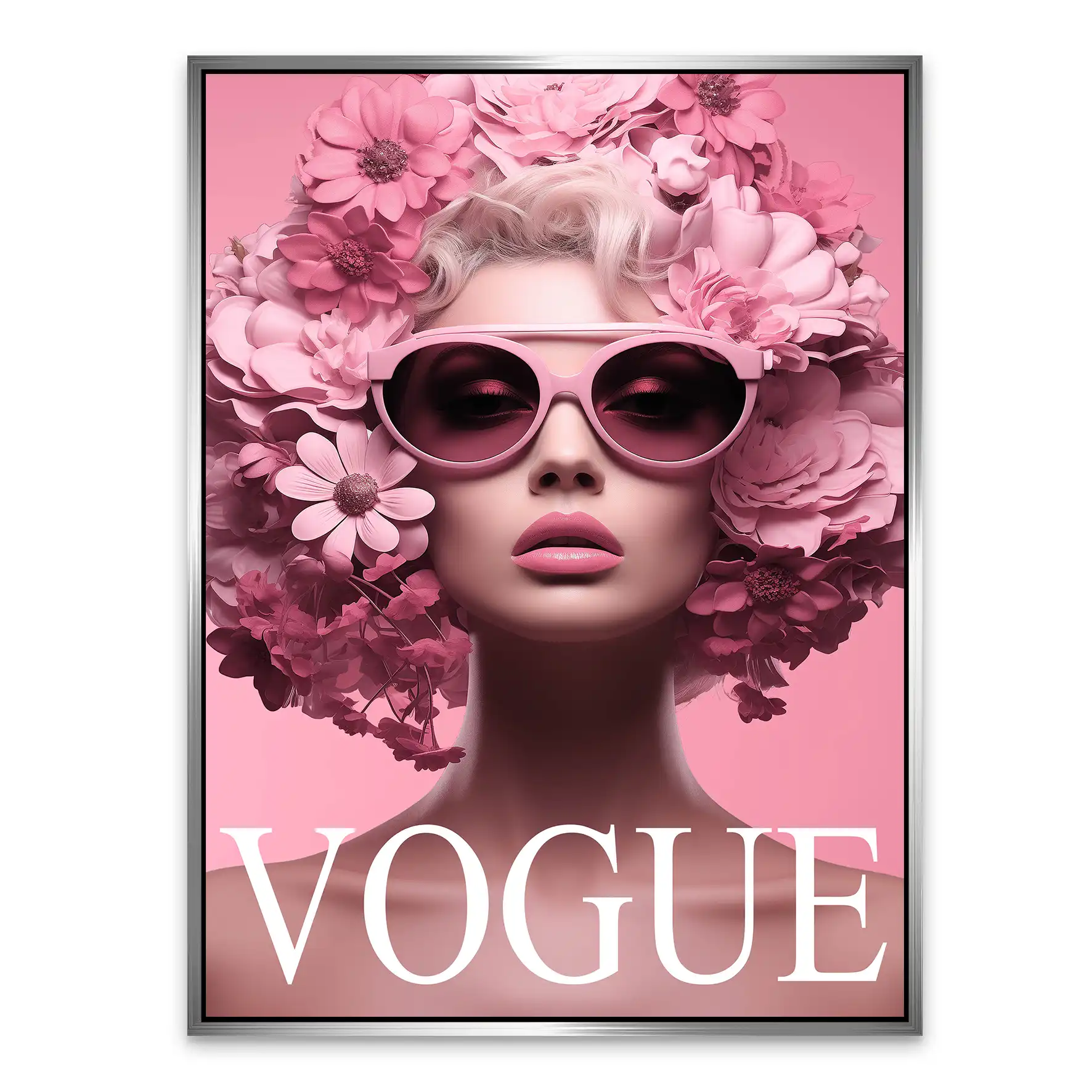 Pink Vogue AluDibond Bild INGALERIE