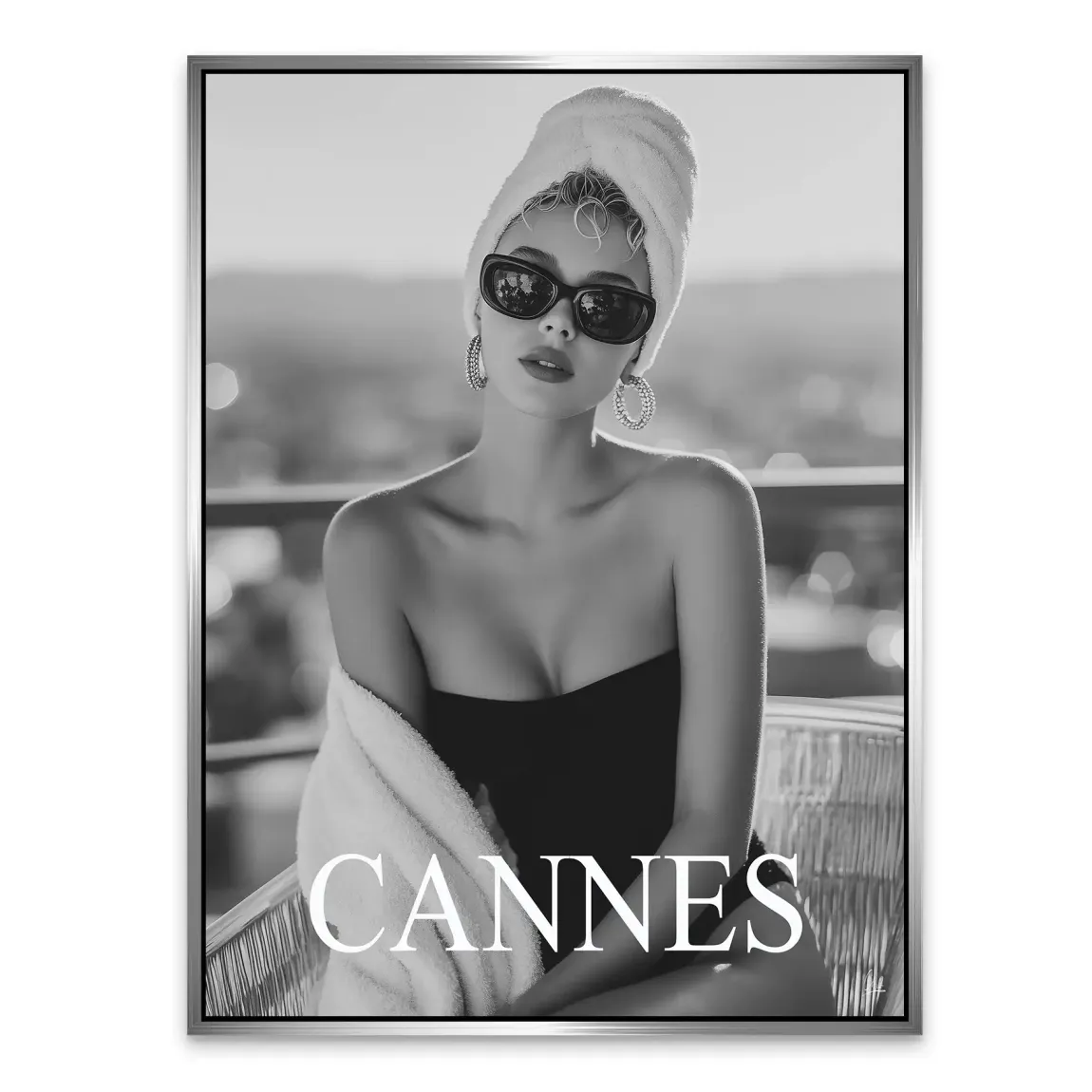 Cannes Glamour Alu Dibond Bild