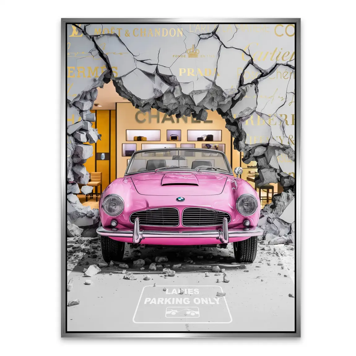 Coco Rebel Alu Dibond Bild