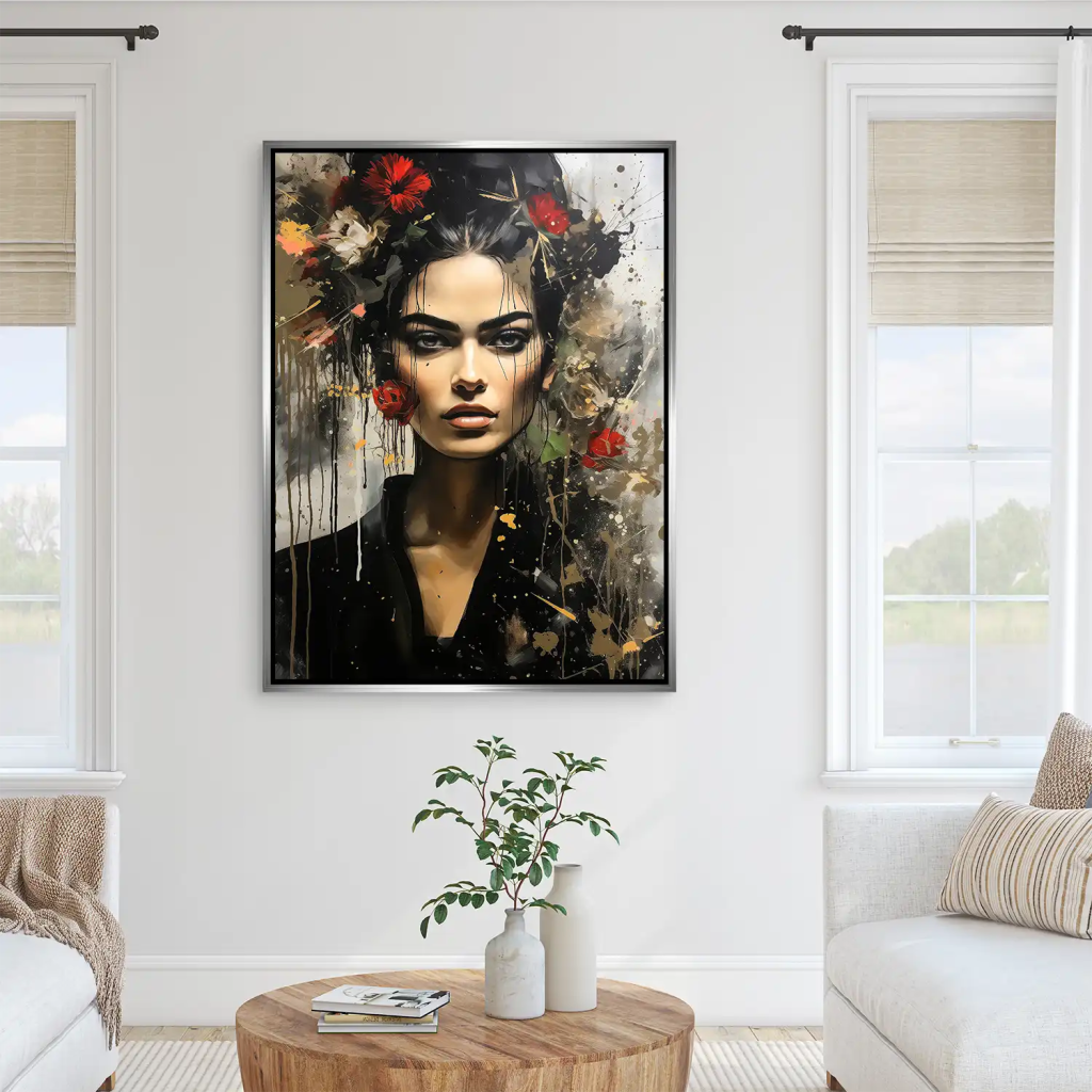 Frida Abstrakt Art AluDibond Bild INGALERIE