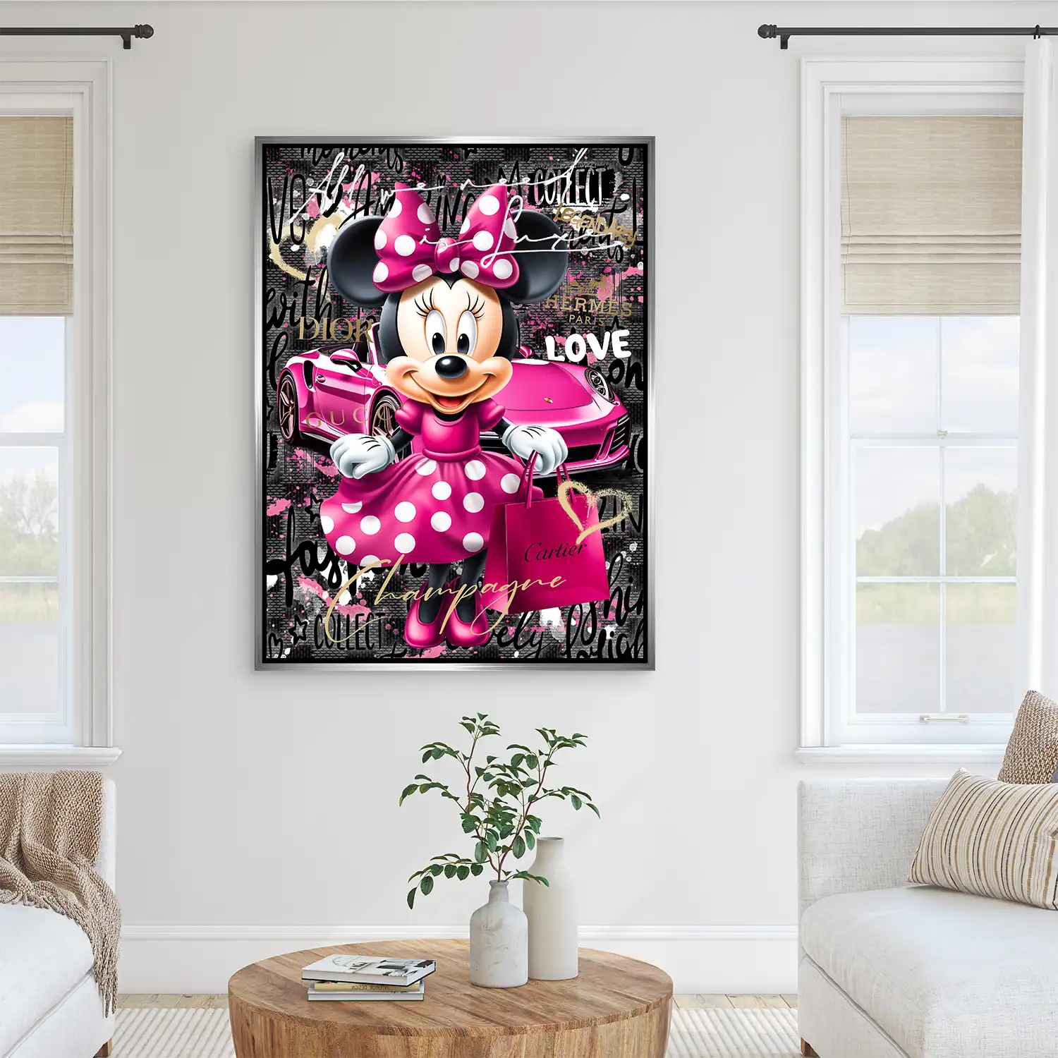 Minnie Need Need Luxe AluDibond Bild INGALERIE