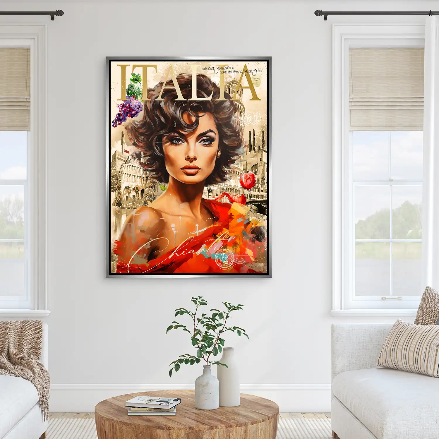 Sophia Italia AluDibond Bild INGALERIE