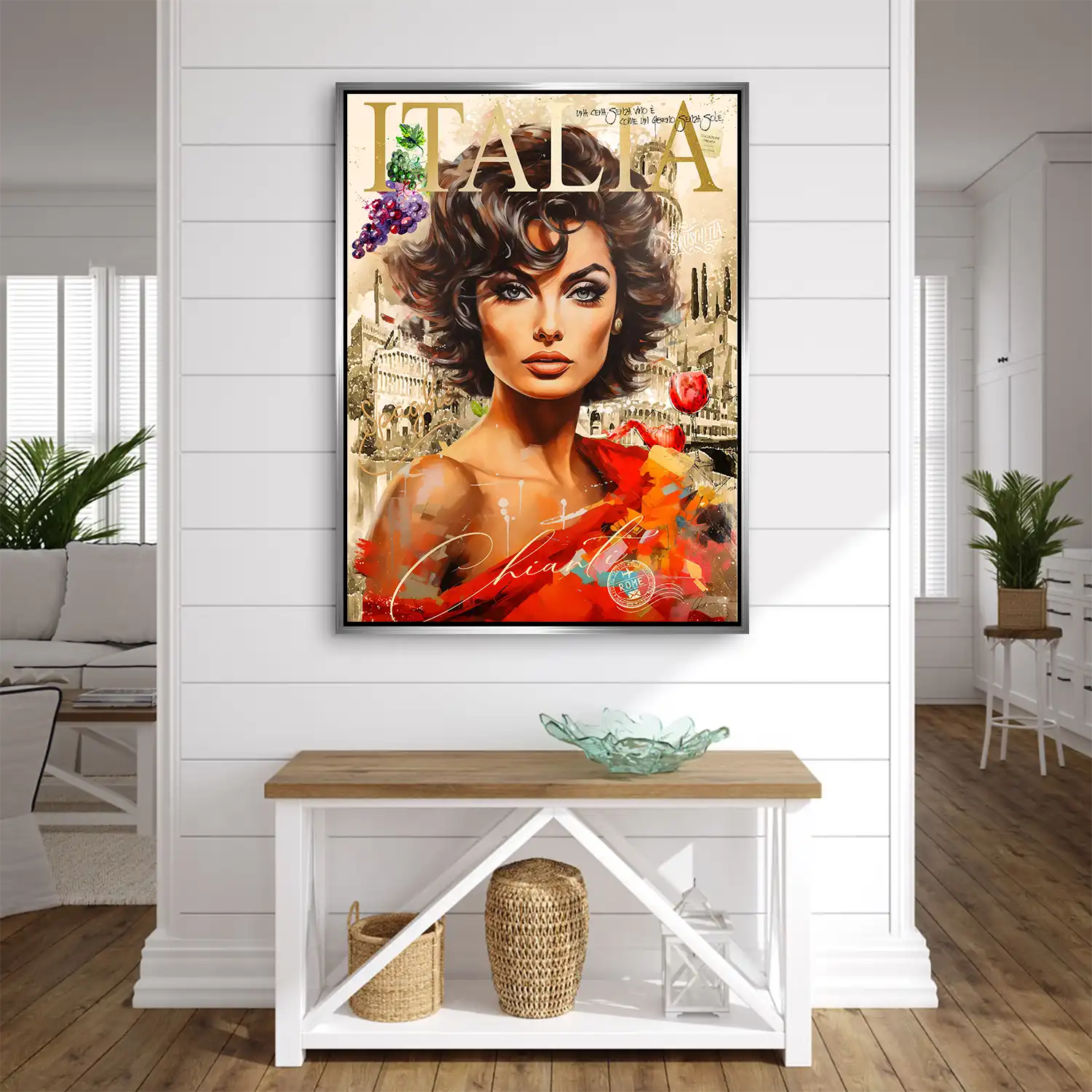 Sophia Italia AluDibond Bild INGALERIE