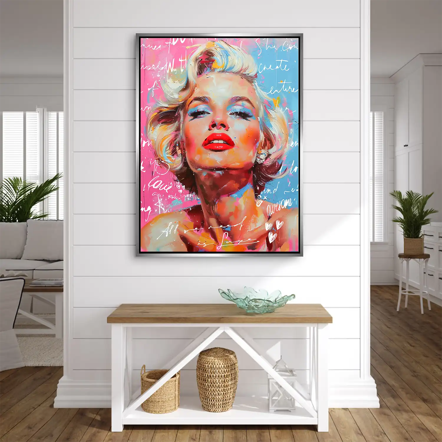 Marilyn Need Luxe AluDibond Bild INGALERIE