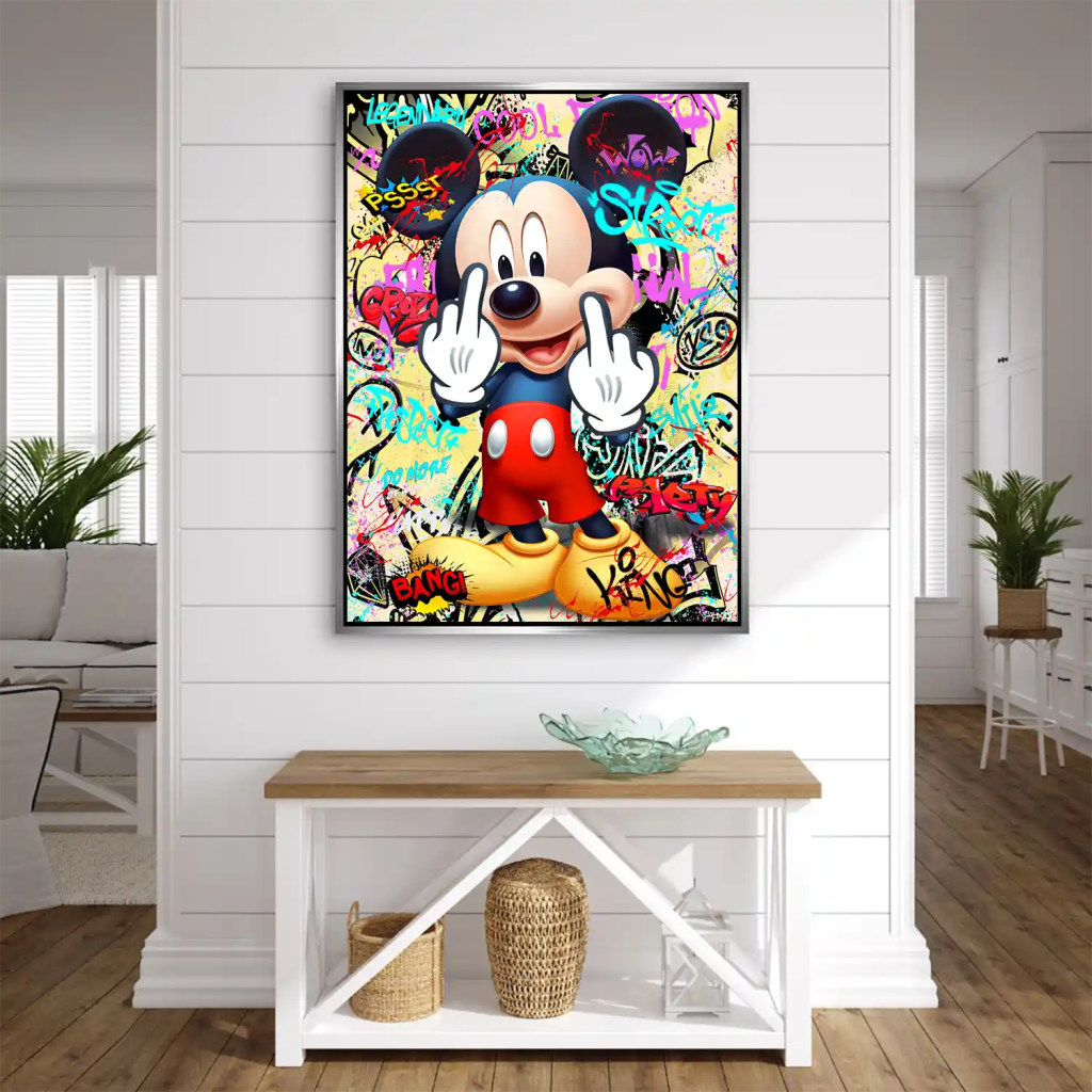 Micky Street Fresh Art AluDibond Bild INGALERIE