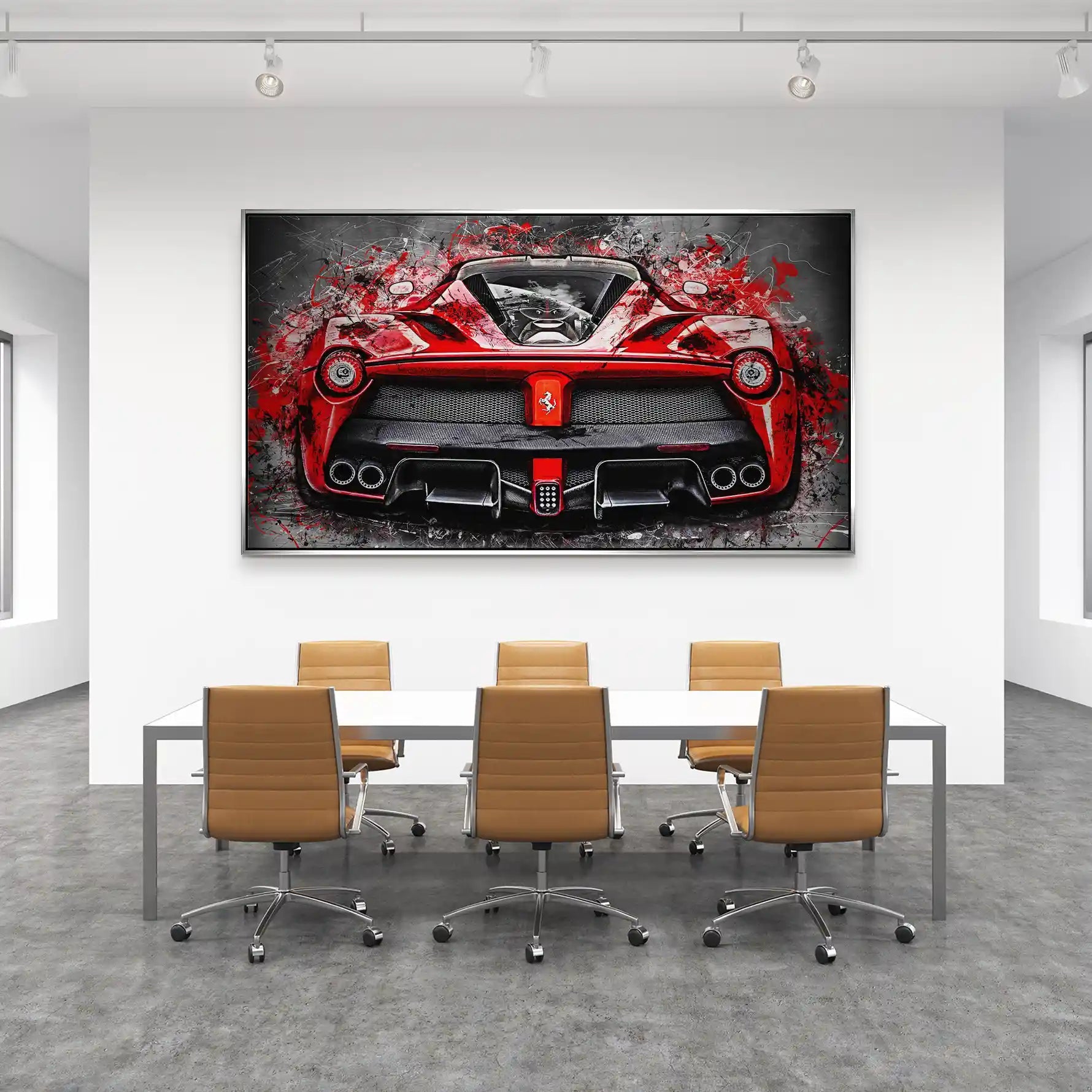 La Ferrari Abstrakt-Style Alu Gebürstet INGALERIE