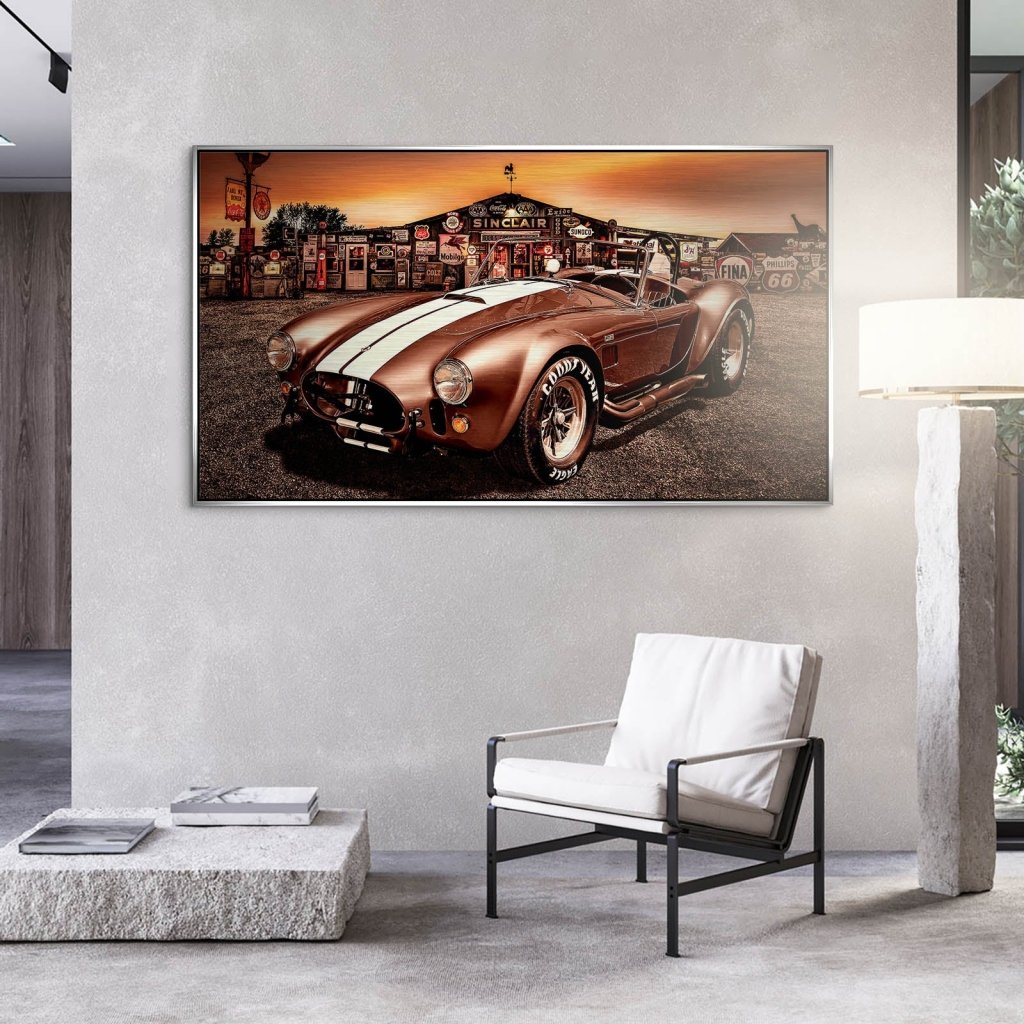 AC Cobra Abstrakt Sunset Alu Gebürstet INGALERIE