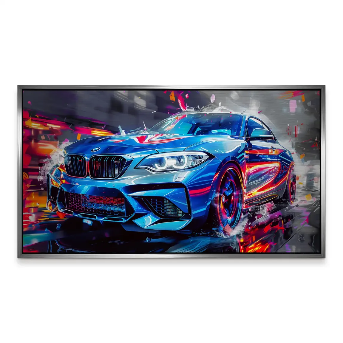 BMW M2 Abstrakt Vision Alu Gebürstet