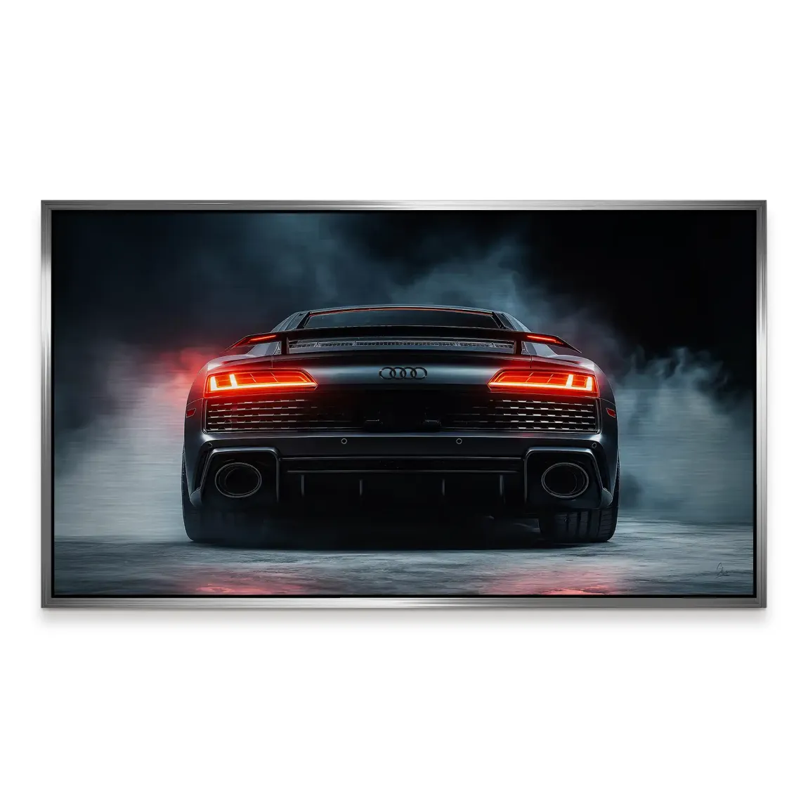 Audi R8 Dark Side Alu Gebürstet Bild