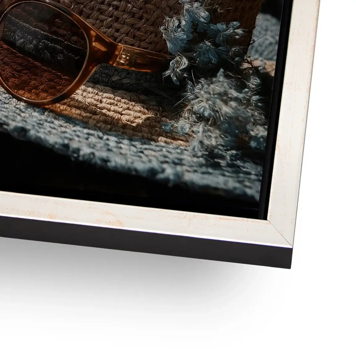 Blue Moments Alu Gebürstet