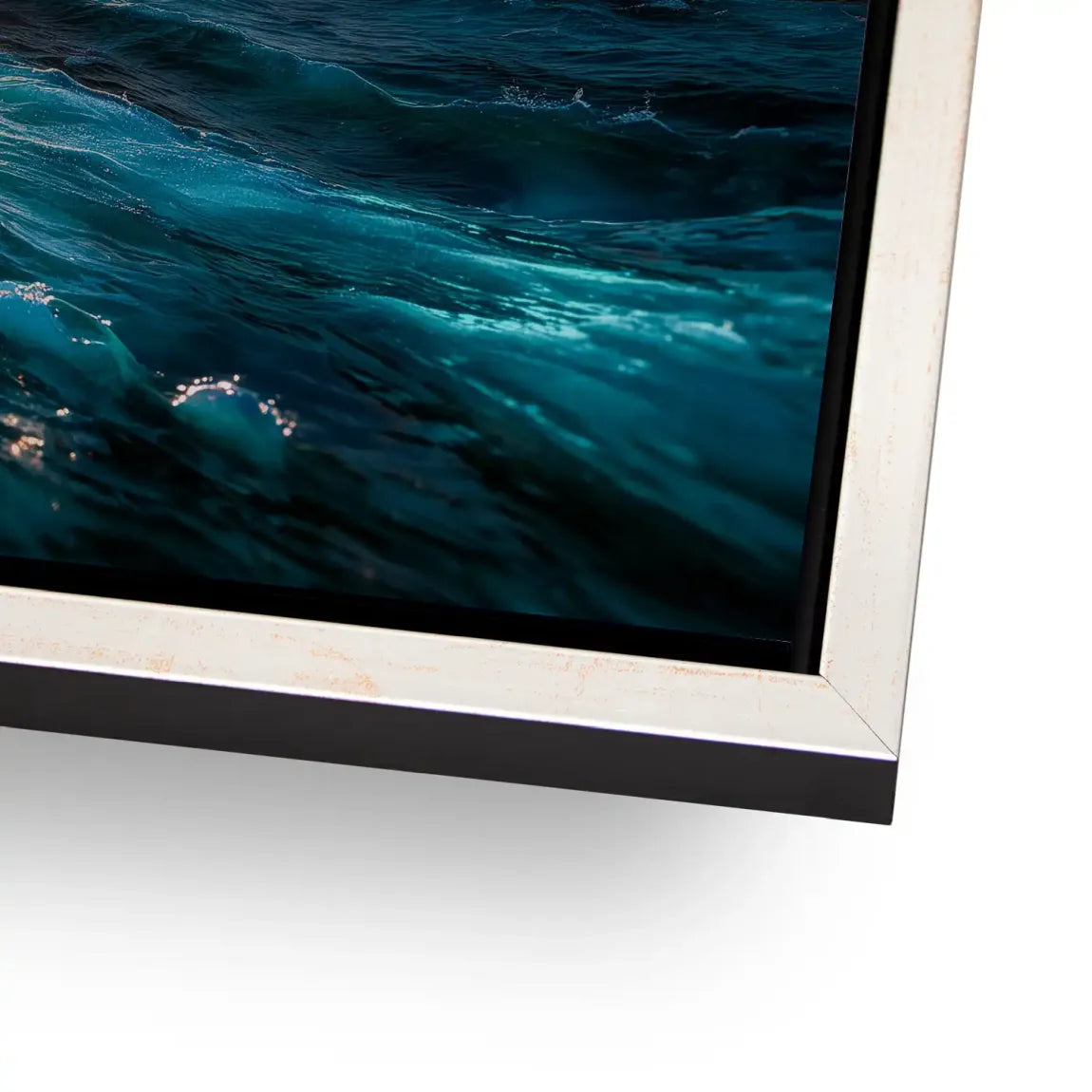 Wildes Meer Alu Gebürstet