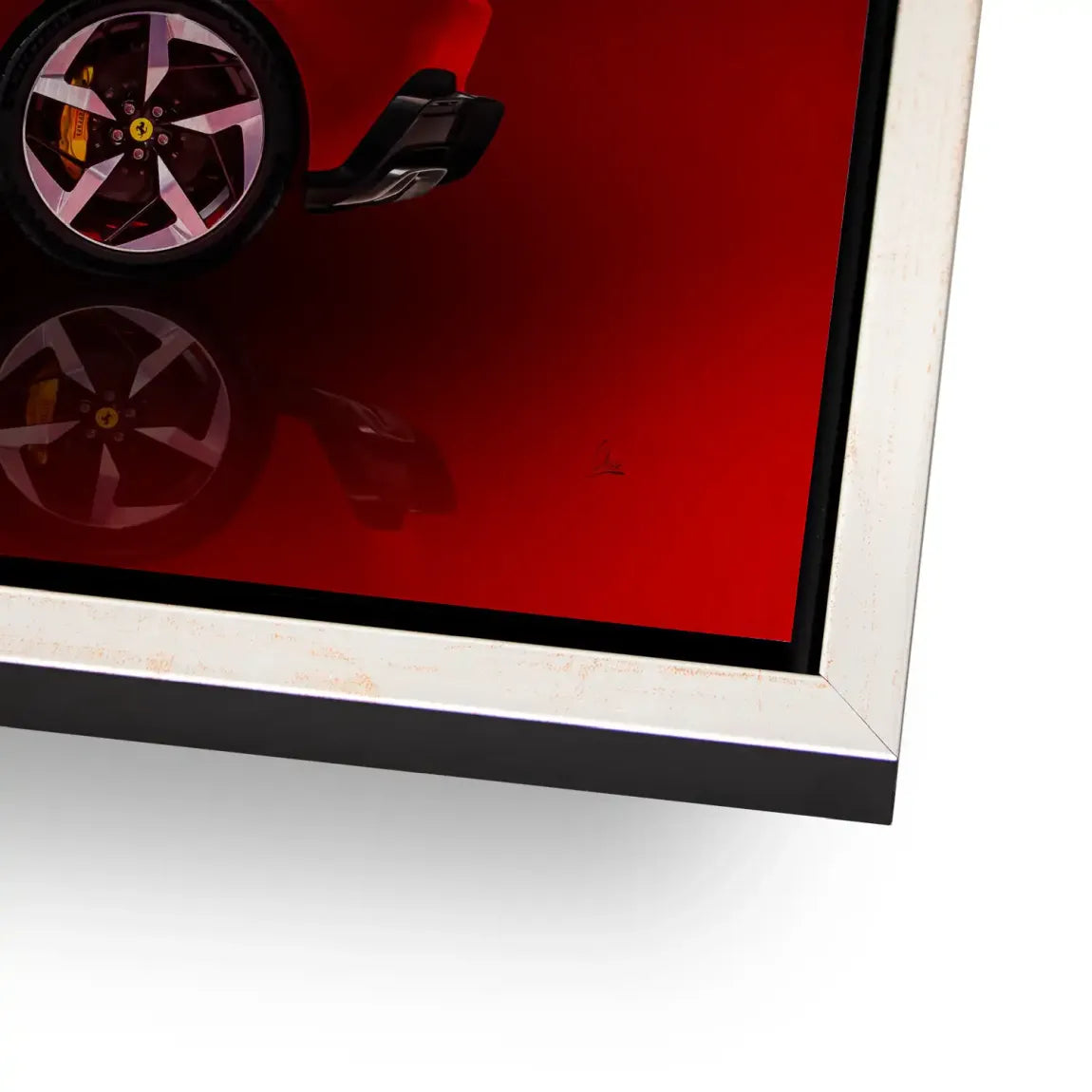 Ferrari Prestige Art Alu Gebürstet