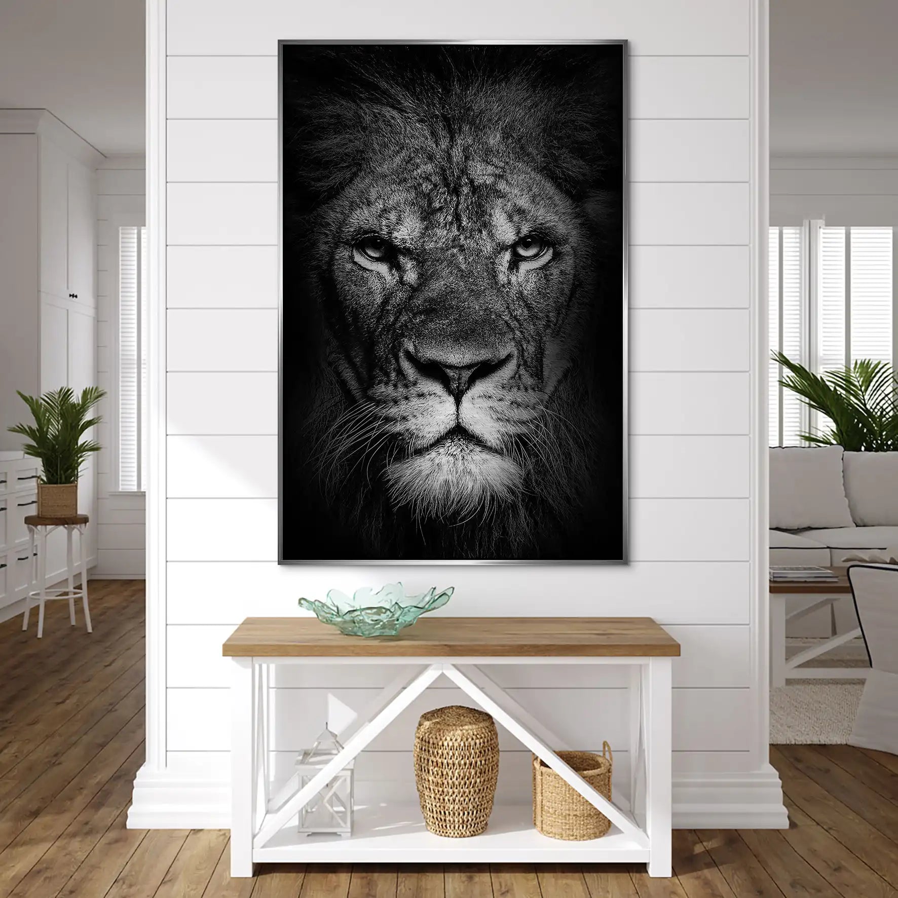 Lion Head AluDibond Gebürstet INGALERIE