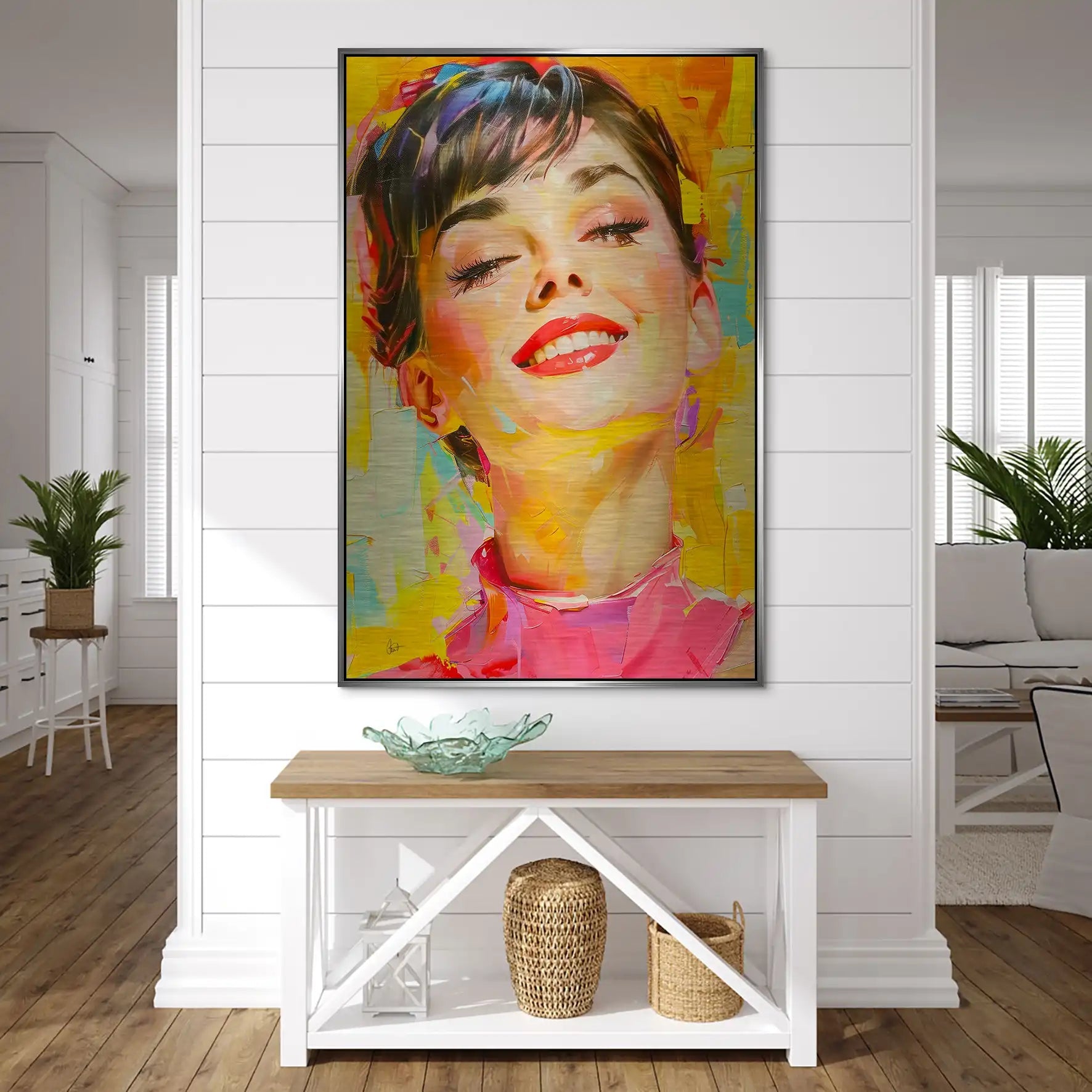 Audrey Modern Art AluDibond Gebürstet INGALERIE