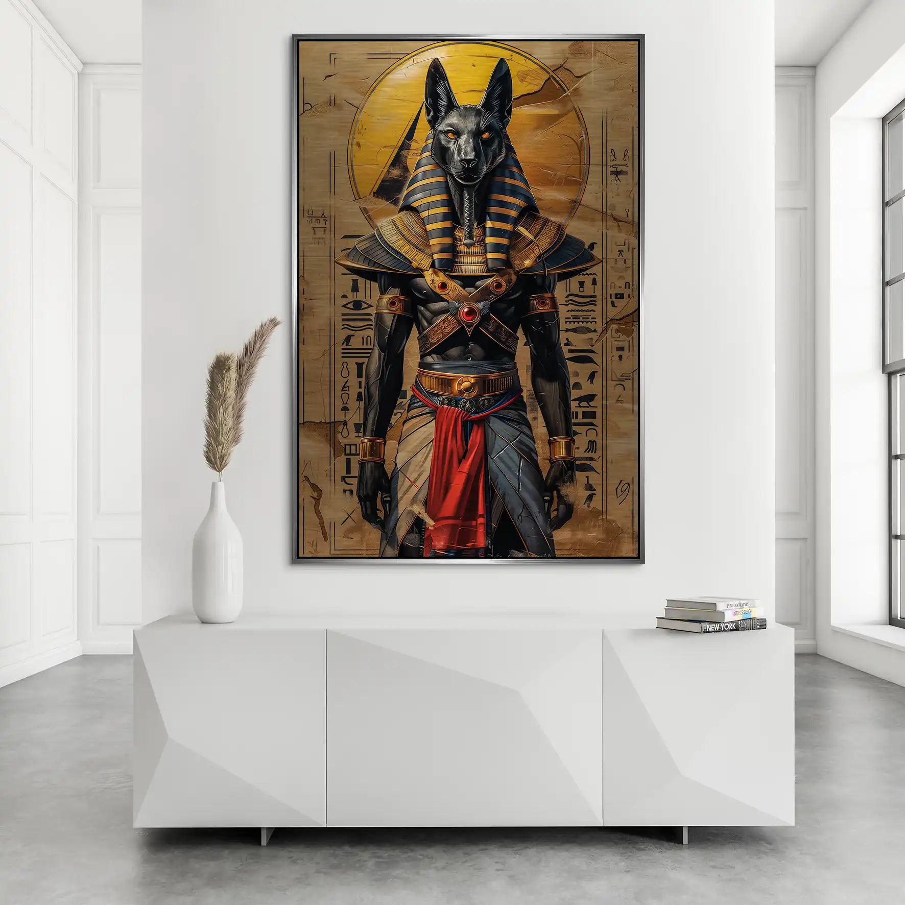 Anubis Modern Style AluDibond Gebürstet INGALERIE