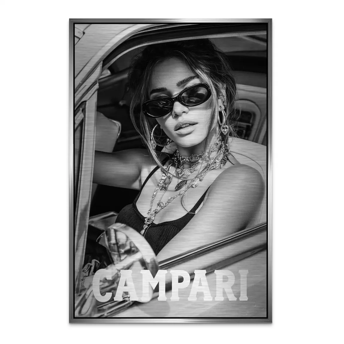 Summer Glam Alu Dibond Bild gebürstet