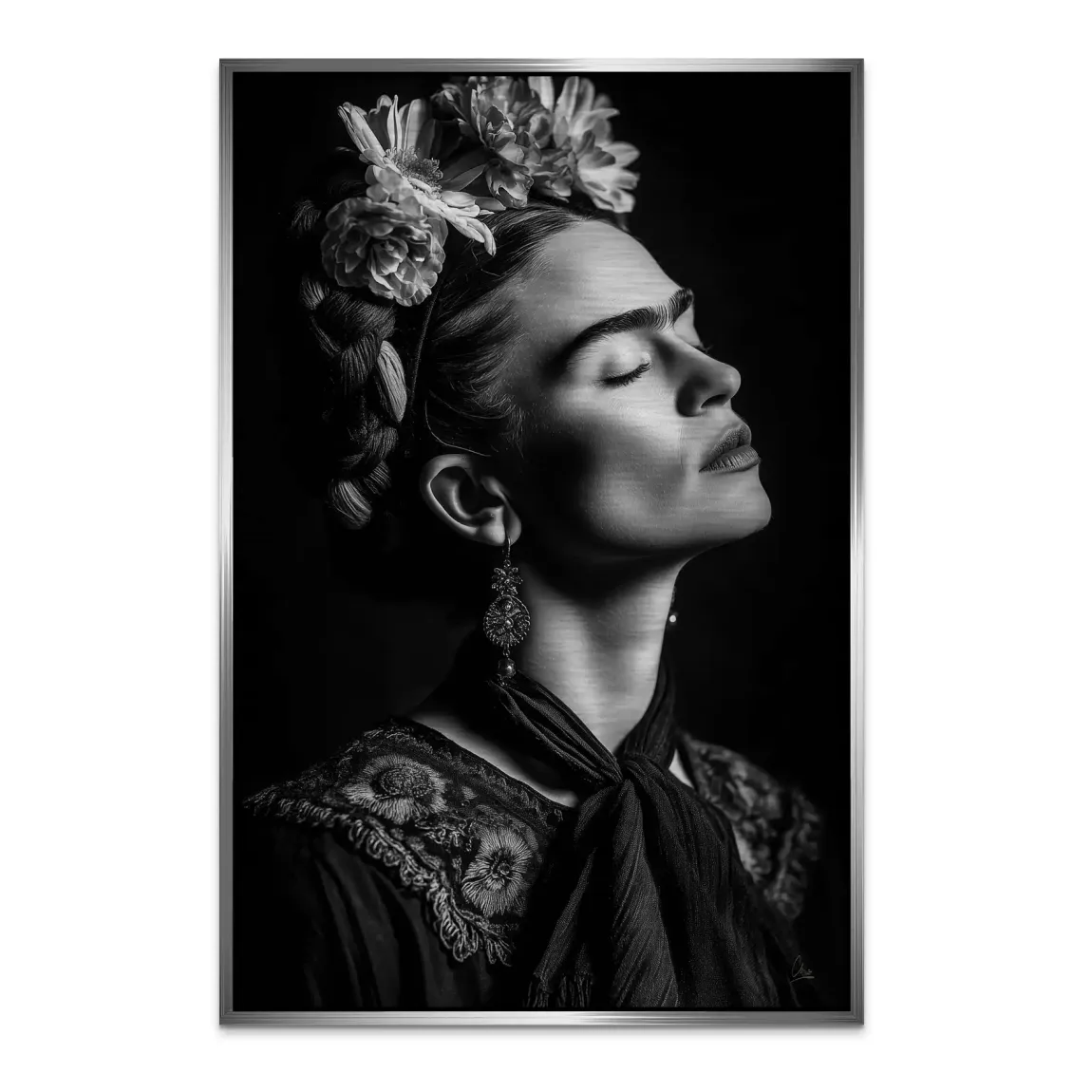 Fridas Stille Alu Dibond Bild gebürstet