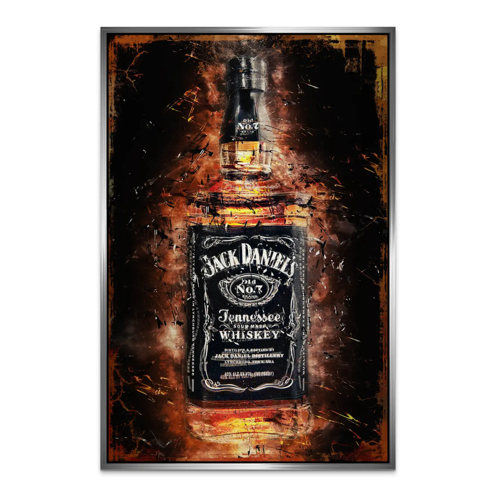 Jack Whisky AluDibond Gebürstet INGALERIE