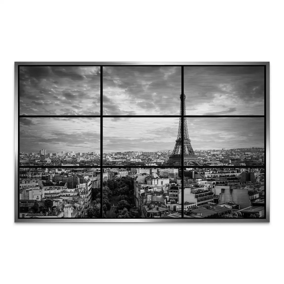 City View Paris AluDibond Gebürstet