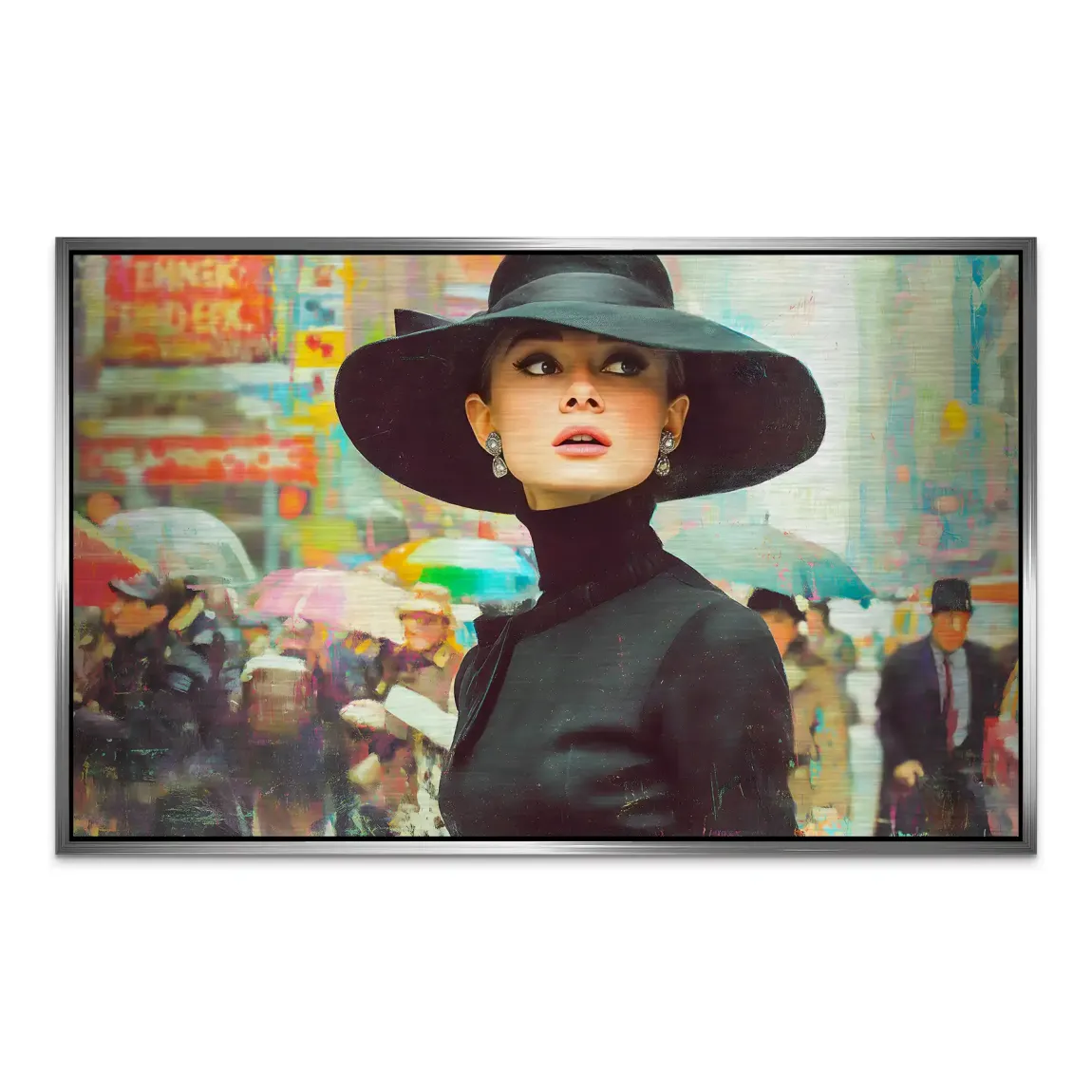 Audrey in New York Nr.2 AluDibond Gebürstet INGALERIE