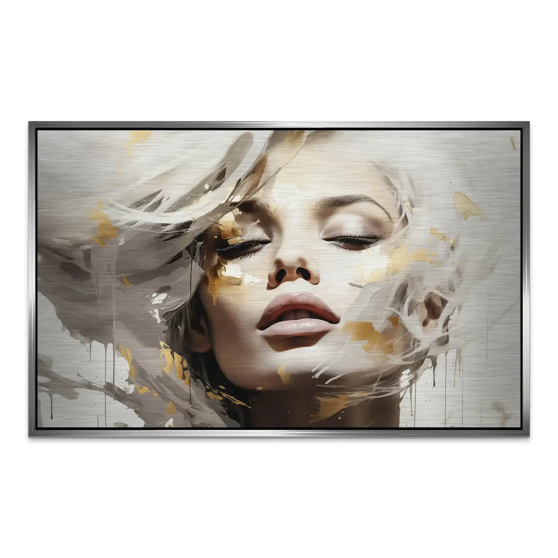 Golden Dreams AluDibond Gebürstet