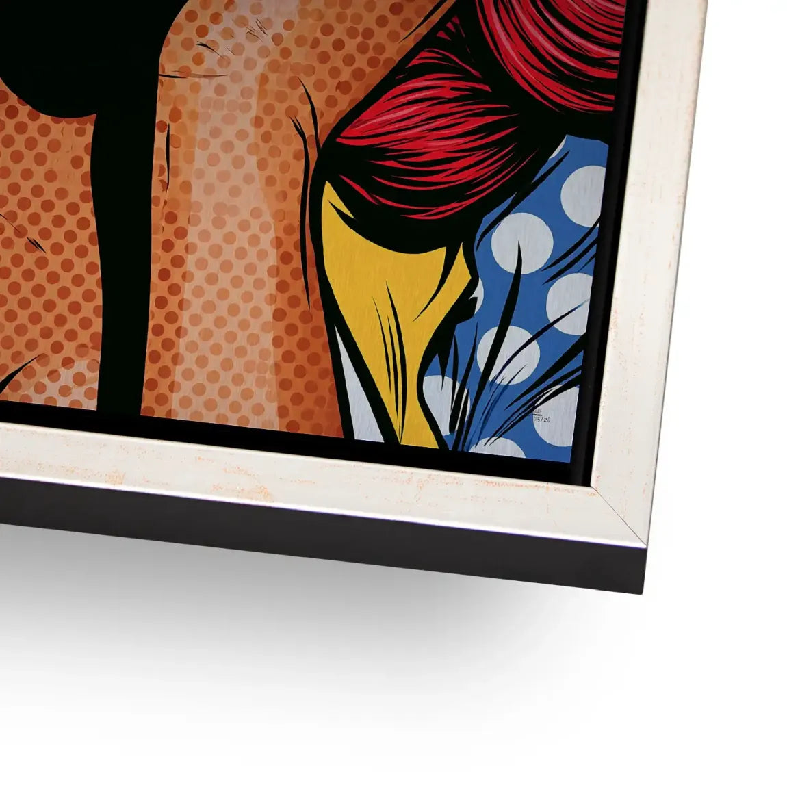 Pop Art Diva Aluminiumbild gebürstet