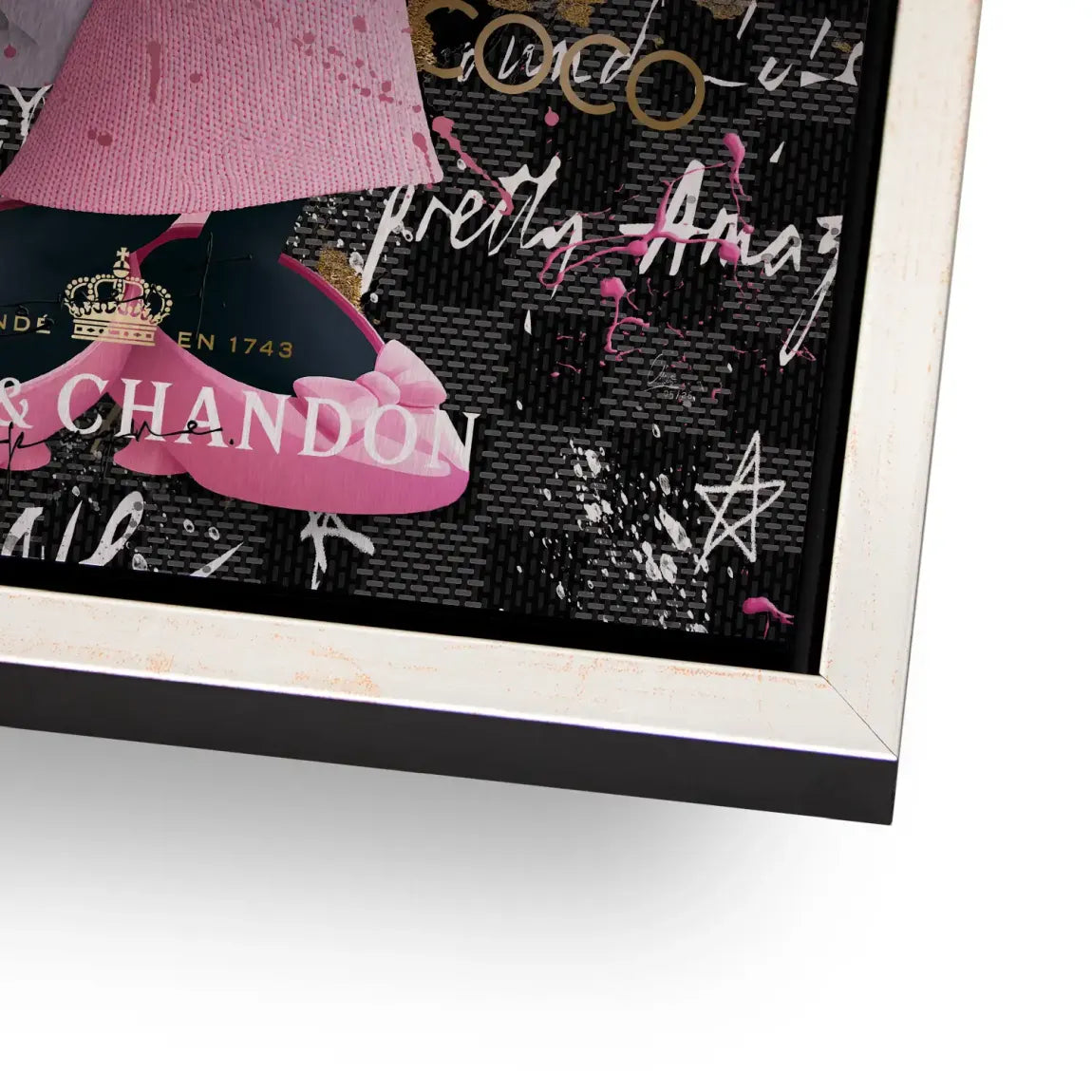 Minnie Couture Aluminiumbild gebürstet