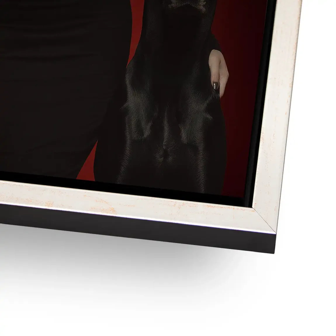 Marilyn Red Coco Alu Gebürstet Bild