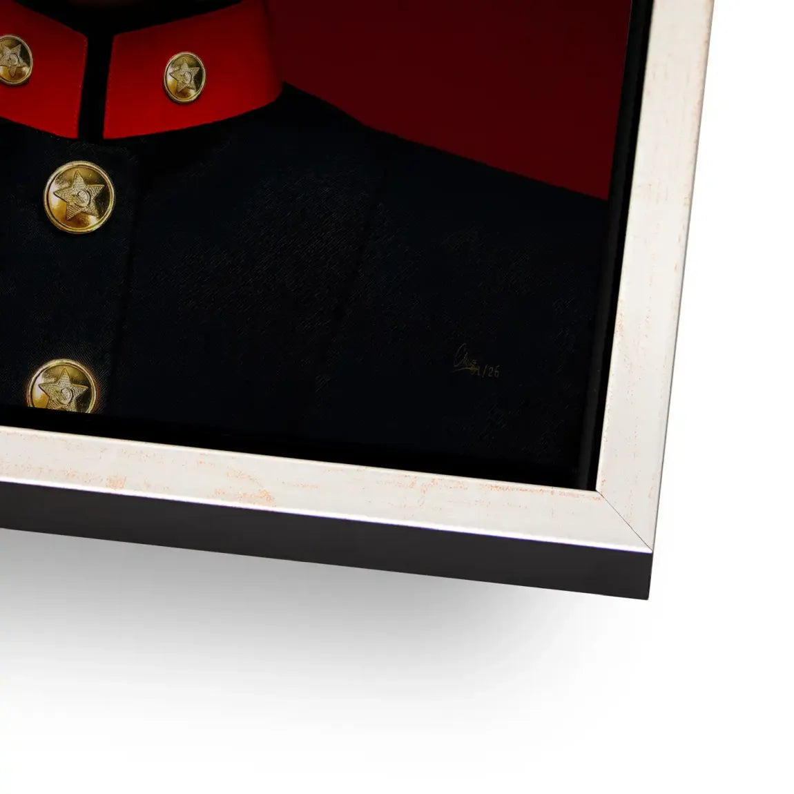 Russian Girl Alu Gebürstet Bild