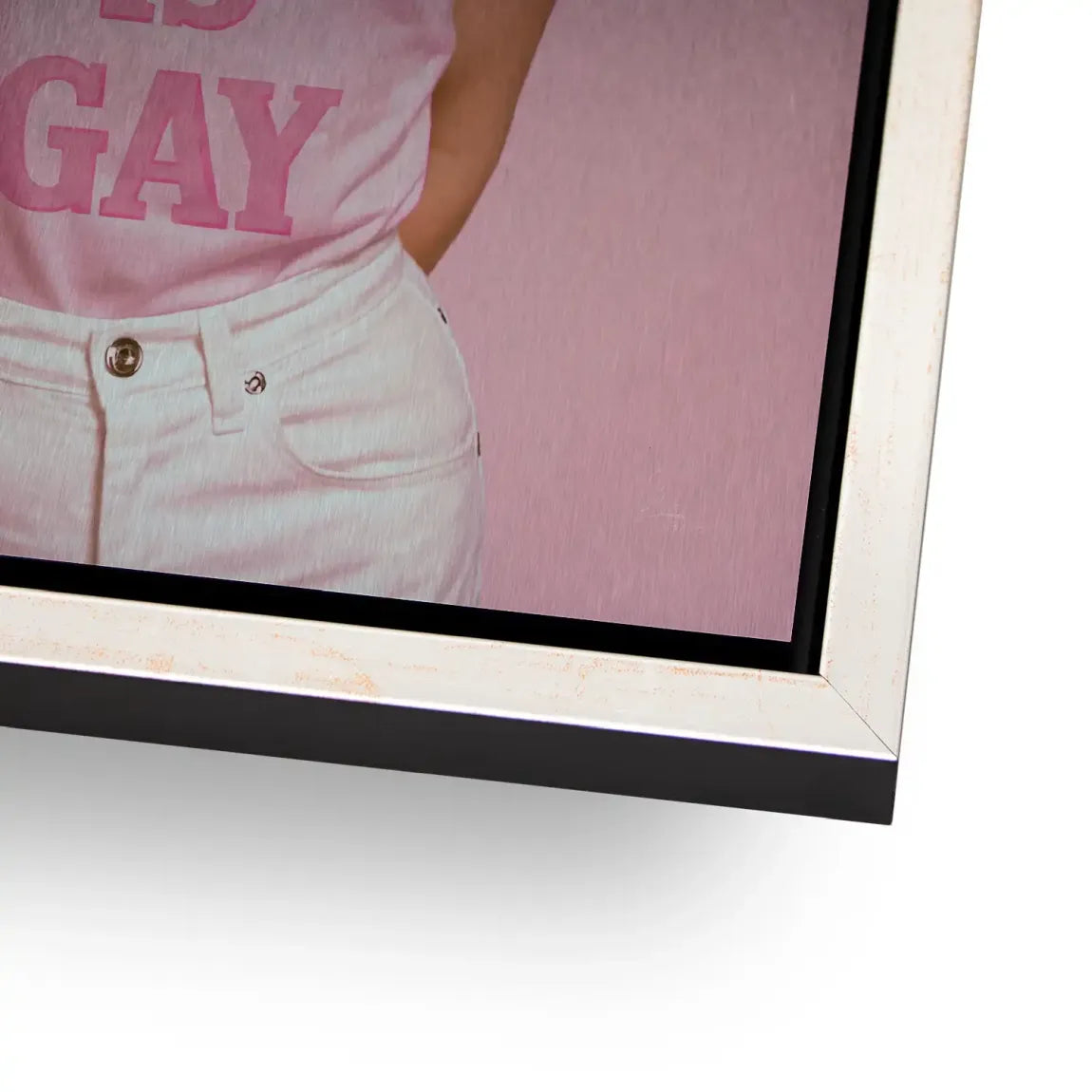 Audrey Hepburn Ken is Gay Aluminiumbild gebürstet