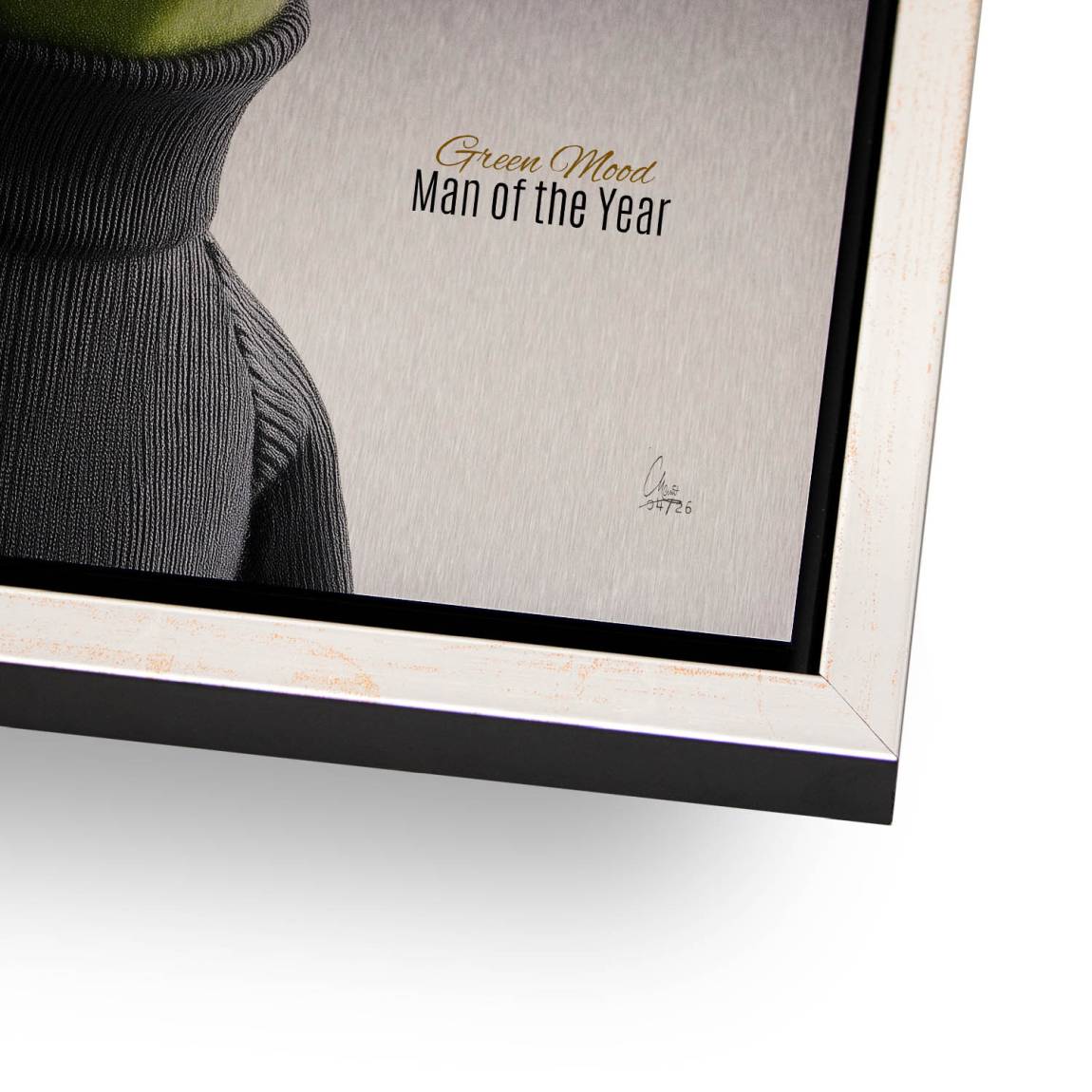 Kermit Couture Aluminiumbild gebürstet