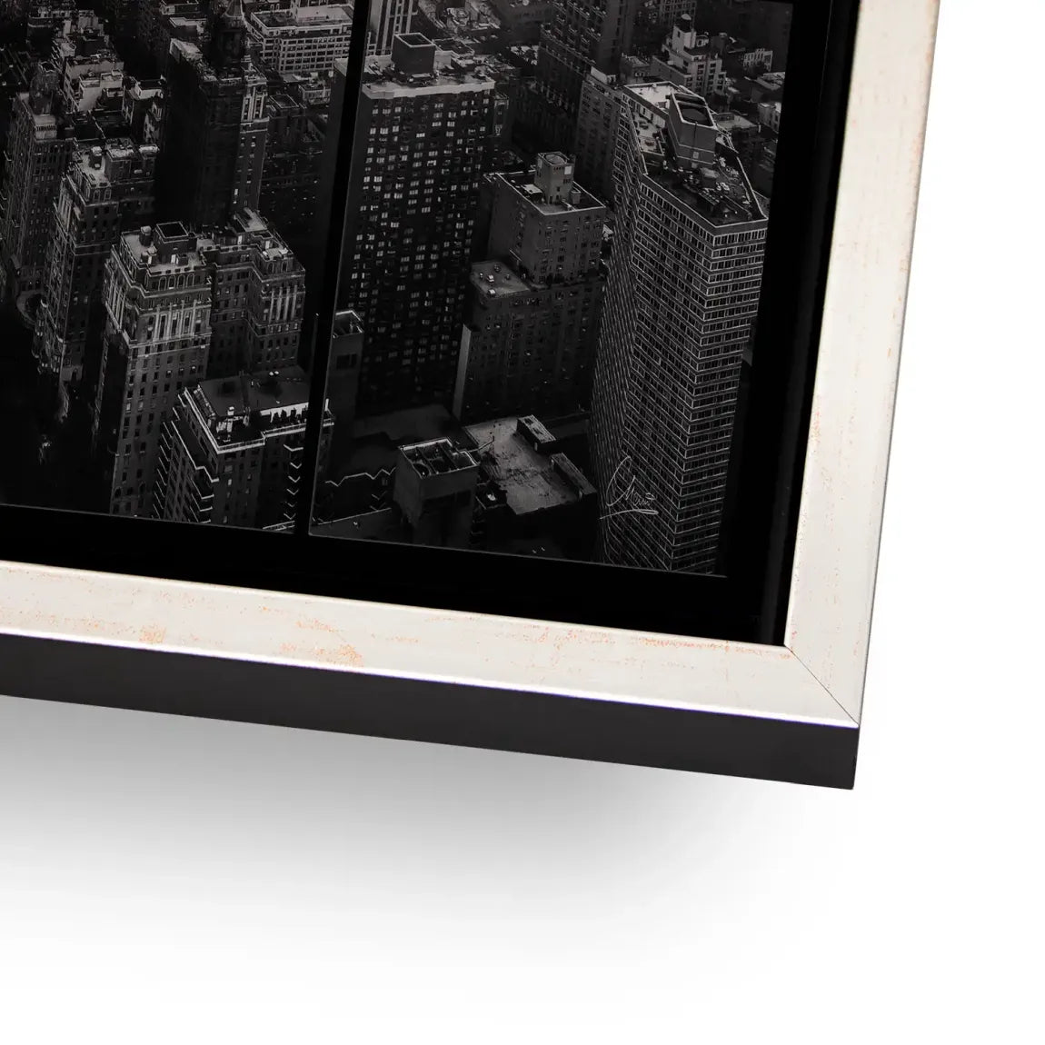 Silent Heights New York Alu Gebürstet Bild