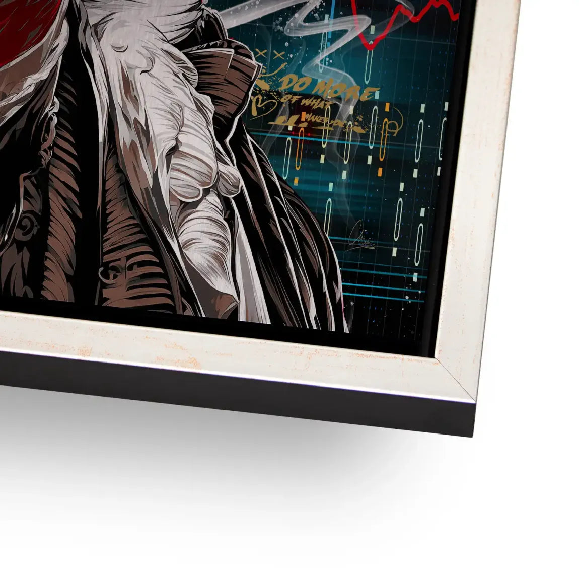 Money Empire Wallstreet Alu Gebürstet Bild