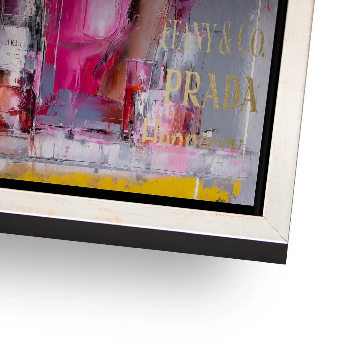 Audrey Pop Couture Alu Gebürstet Bild