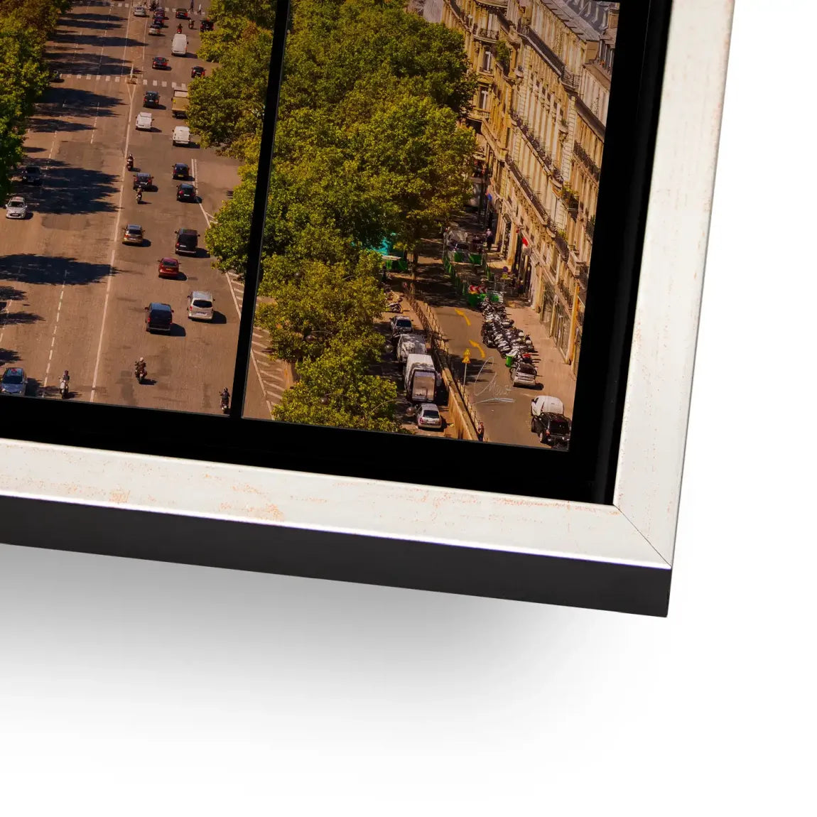 Avenue Lumière Paris Alu Gebürstet Bild