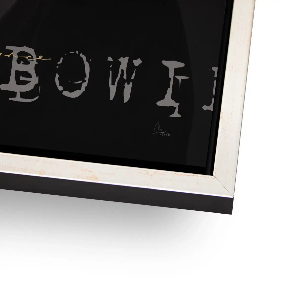 David Bowie Dance Alu Gebürstet Bild