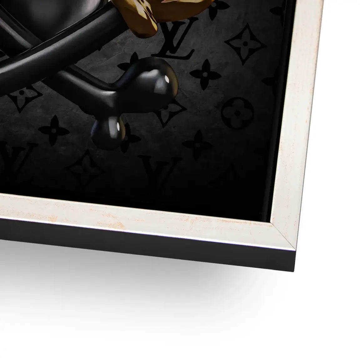 Money Skull Duck Alu Gebürstet Bild