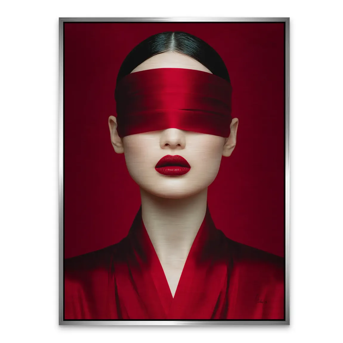 Blind Art Alu Gebürstet Bild