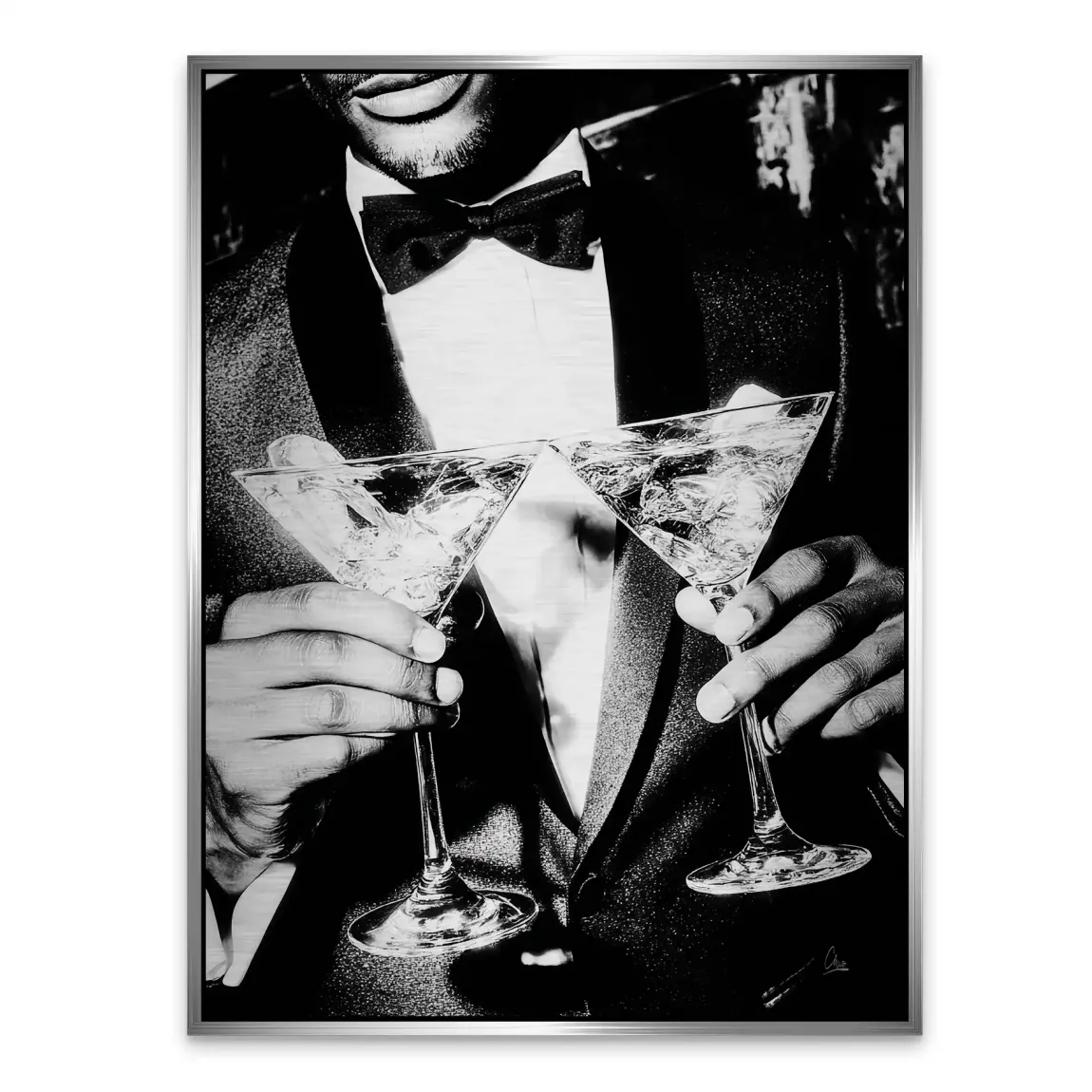 Gentleman Style Alu Gebürstet Bild