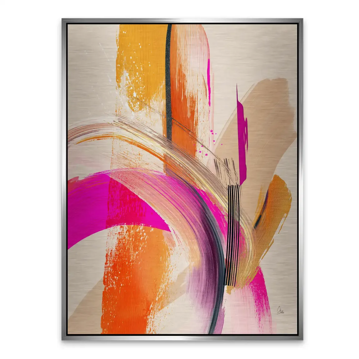 Amber Wave Alu Gebürstet Bild