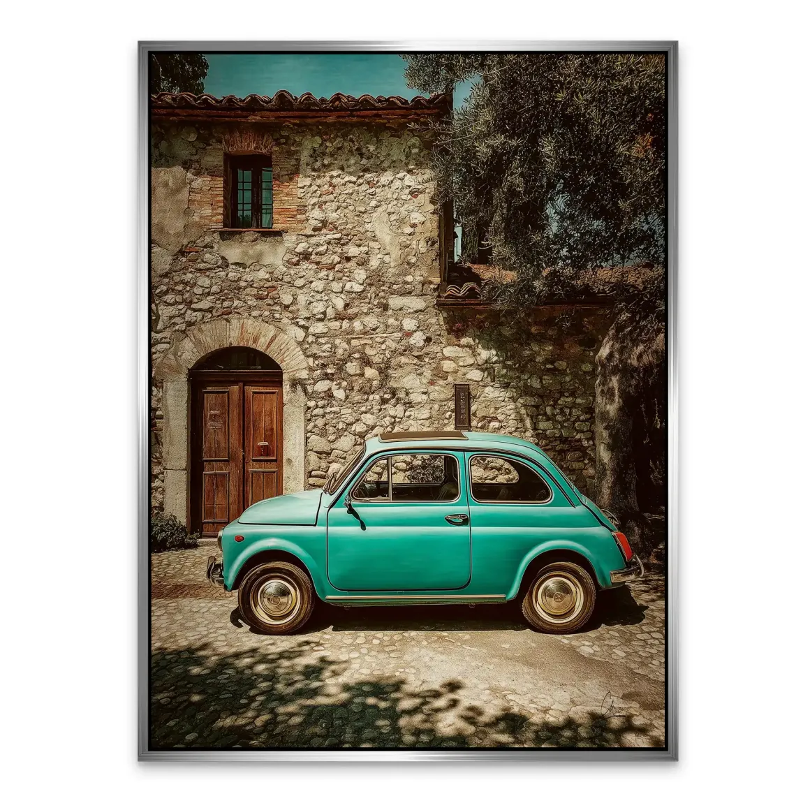 Toskana Fiat Charm Alu Gebürstet Bild