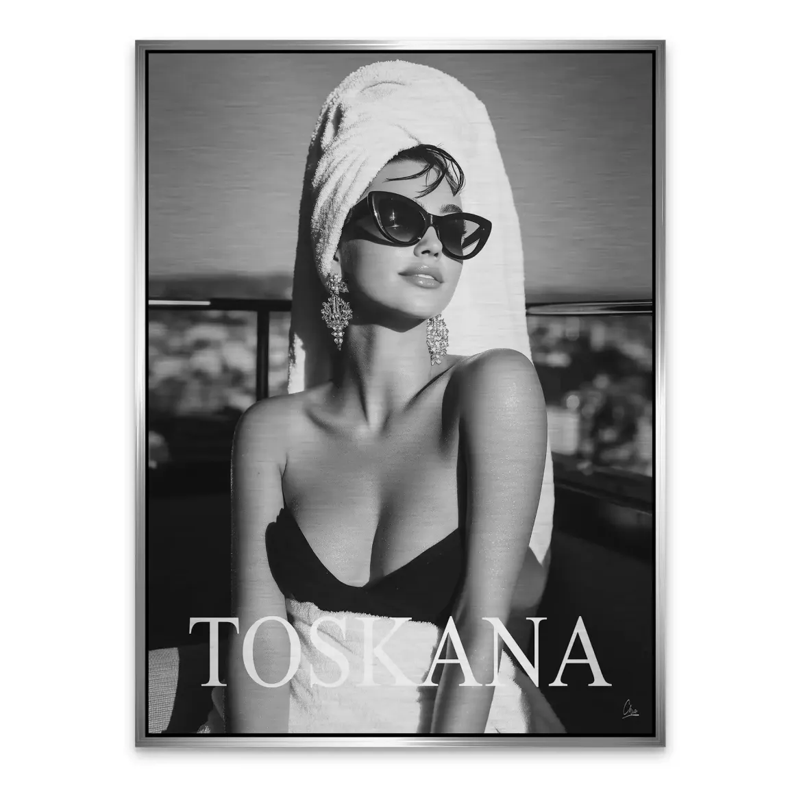 Toskana Glam Alu Gebürstet Bild