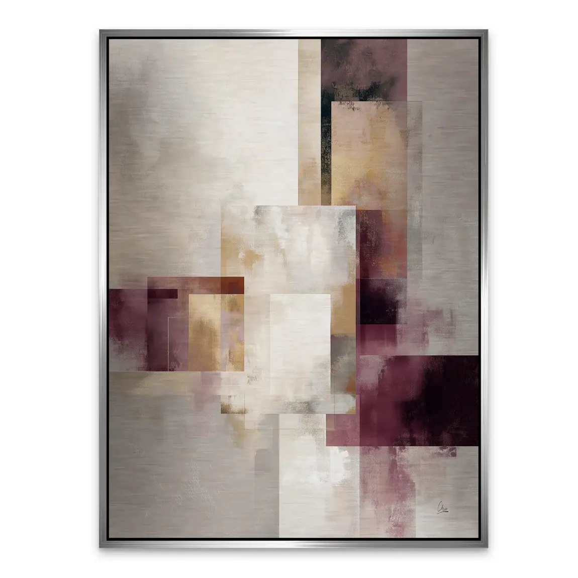 Mystic Geometry Alu Gebürstet Bild