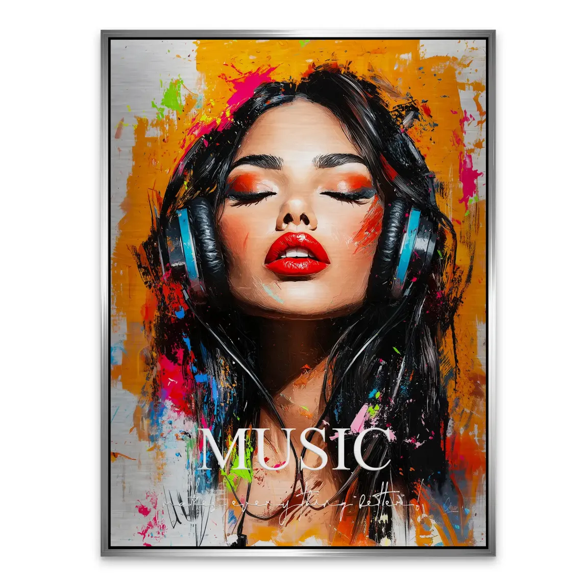 Music Soul Alu Gebürstet Bild